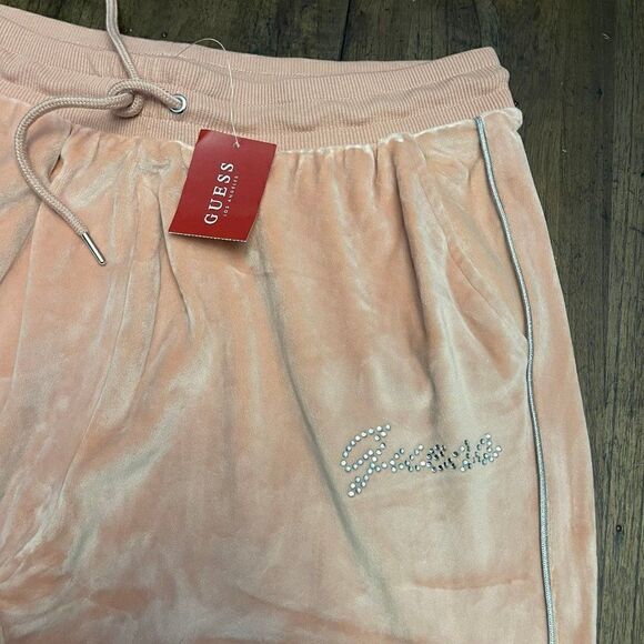 Guess Deck Velour Joggers - Picture 8 of 10